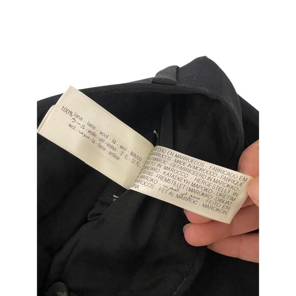 Zara Man Dress Suit Pants EU 38 US 30 Wool Navy Blue Straight Leg 5927/032 NWT - Picture 7 of 11